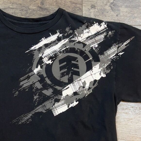 Vintage Y2K Element Skateboards Black Graphic Tee Shirt Black - Men's Size XL - Picture 2 of 7